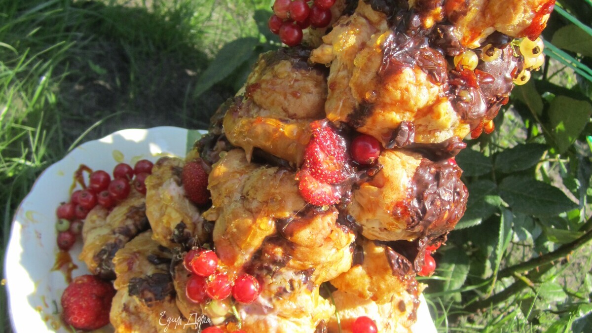 Торт "Летний КРОКЕМБУШ"