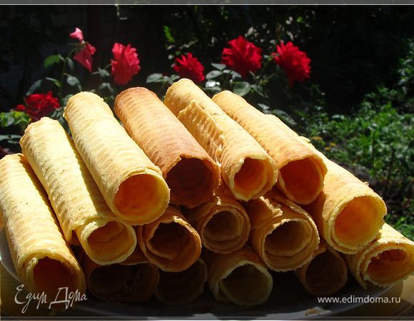 Вафельные трубочки Вафельные трубочки