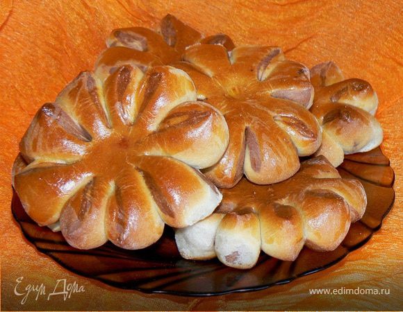 Плюшки "Цветы"