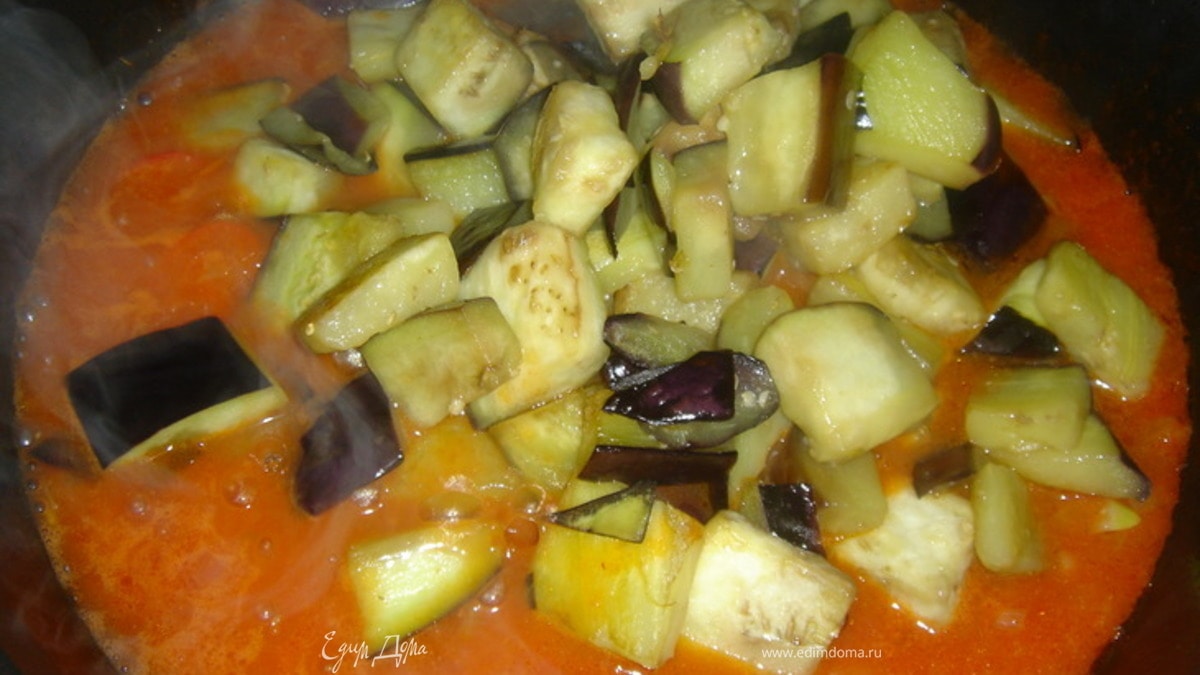 Баклажаны в соусе