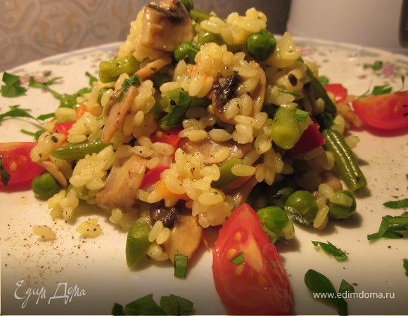 Ризотто с овощами Ризотто с овощами