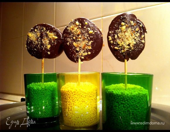Шоколадный lollipop