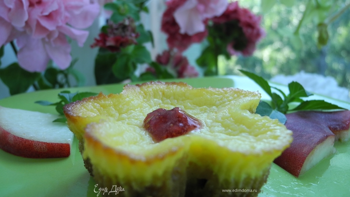 Мини-чизкейки или творожные пирожные