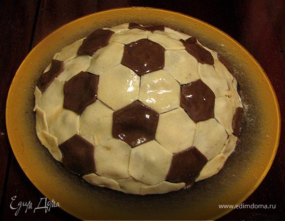 Торт "Муравейник" для футбольных болельщиков=) 