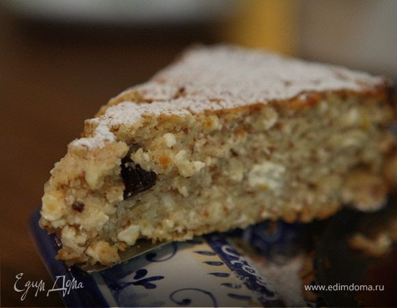 Австрийский чизкейк с миндалем и изюмом Австрийский чизкейк с миндалем и изюмом