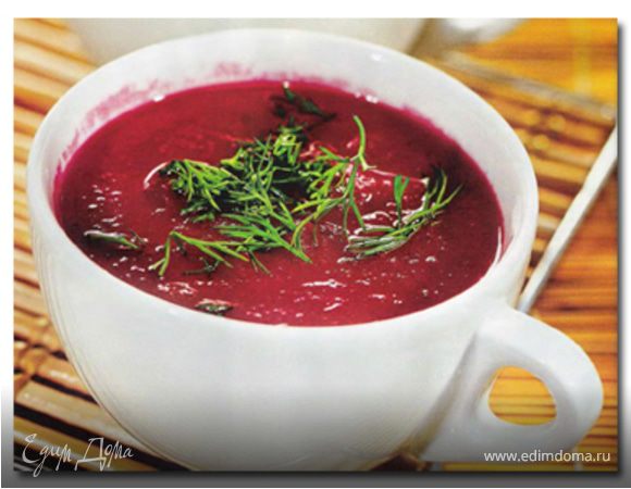 Летний супчик (свекольник)