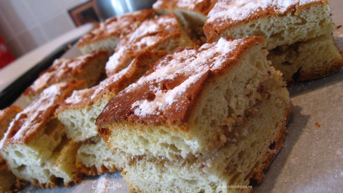 Пирог ореховый "Домашний".