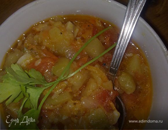 Тушеный кабачок