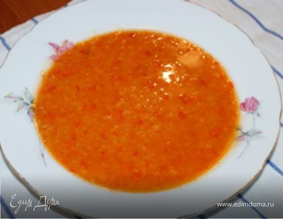 Суп из красной чечевицы