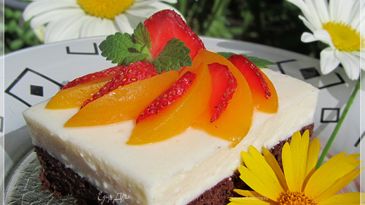 Легкий торт с суфле