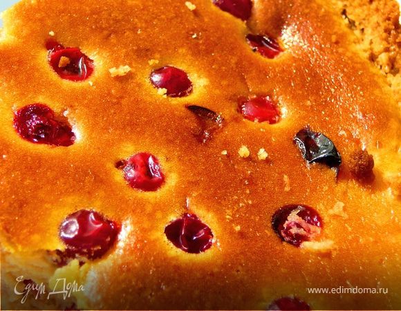 Клюквенный чизкейк