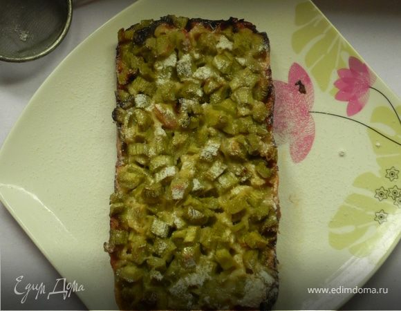 Пирог с ревенем Пирог с ревенем