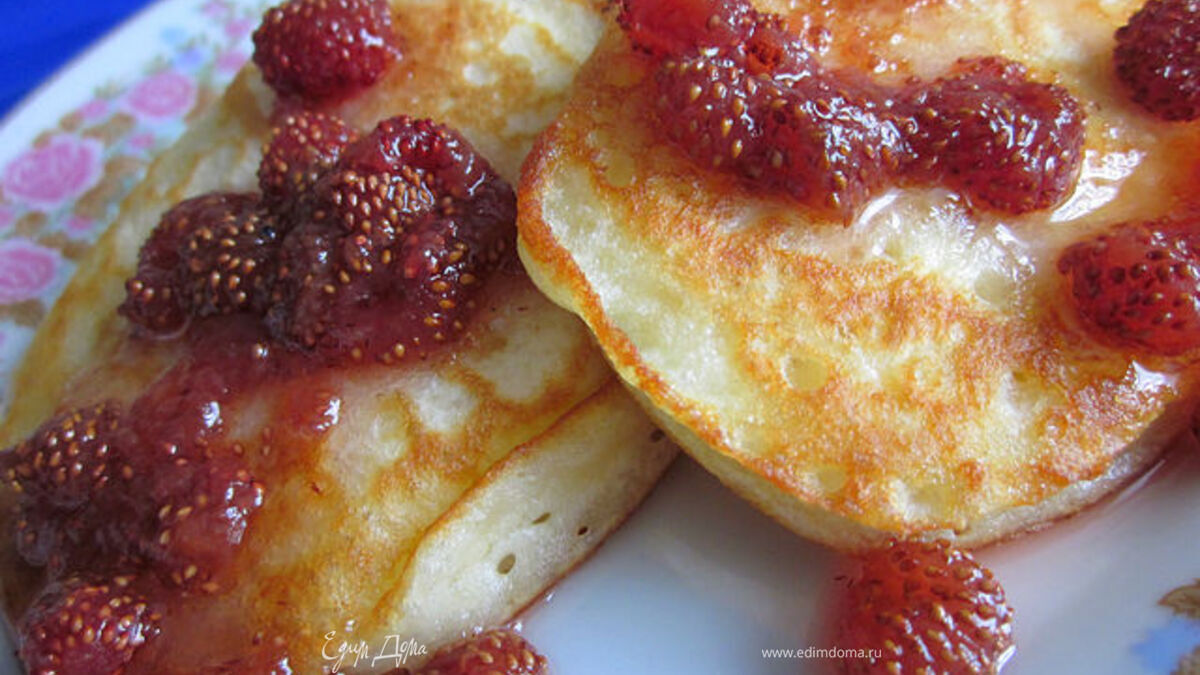 Оладушки на кефире