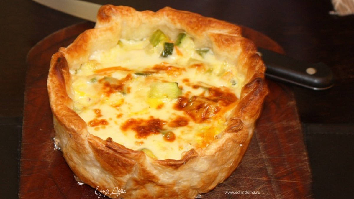 Тарт из цукини