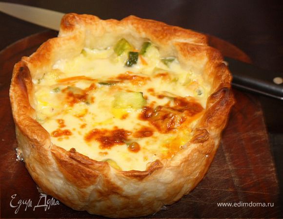 Тарт из цукини