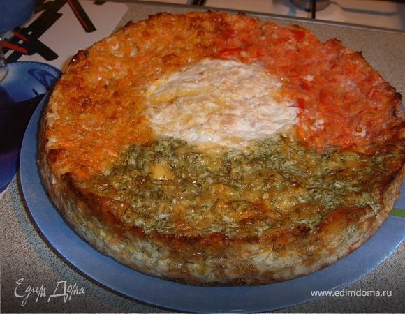 Сырный пирог «Козел в огороде» Сырный пирог «Козел в огороде»