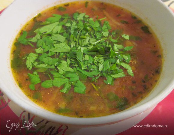 "Минестроне" классический овощной суп (меню итальянского обеда № 1) "Минестроне" классический овощной суп (меню итальянского обеда № 1)