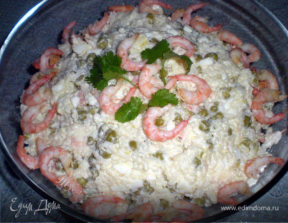 Салат с креветками Салат с креветками