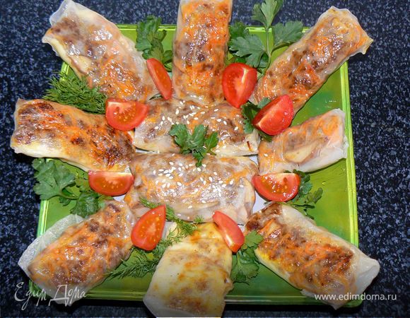 блинчики Нэм(вьетнамское блюдо)