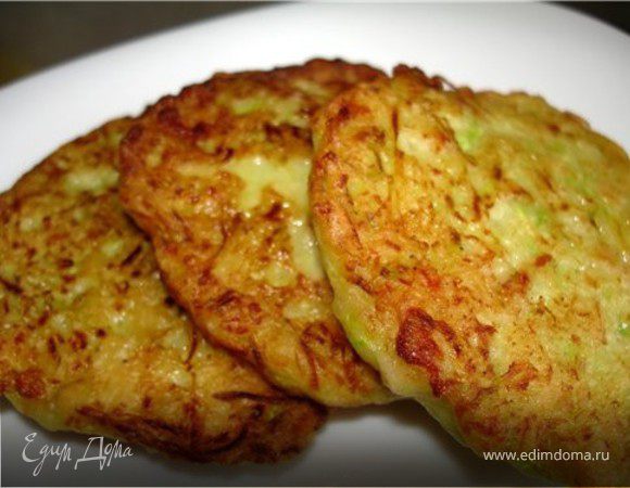 Кабачковые оладьи с бананами Кабачковые оладьи с бананами