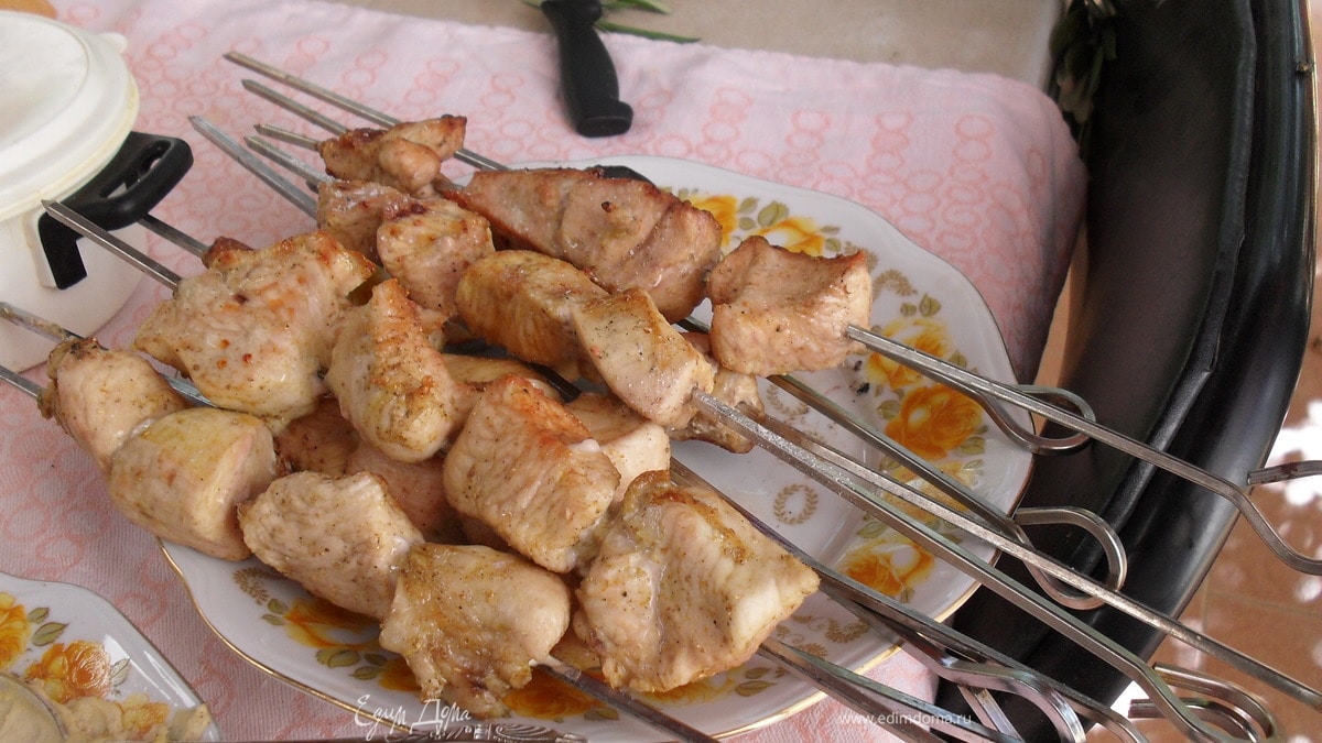 Шашлык из индейки