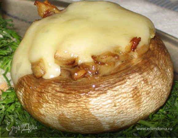 Шампиньоны с сыром Шампиньоны с сыром