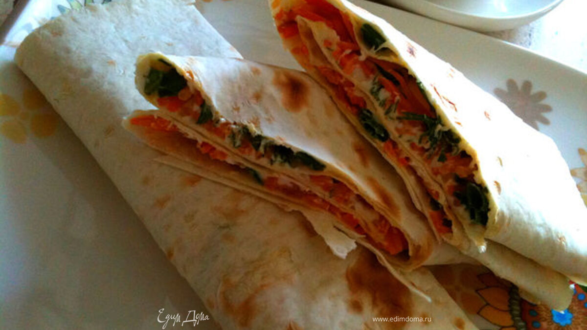 Быстрая закуска из лаваша!