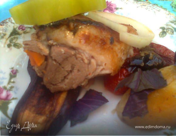 Запечённая баранья нога Запечённая баранья нога