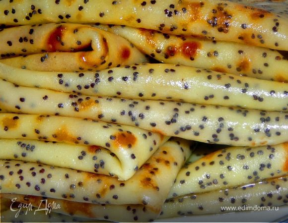 Блины"Маковые"