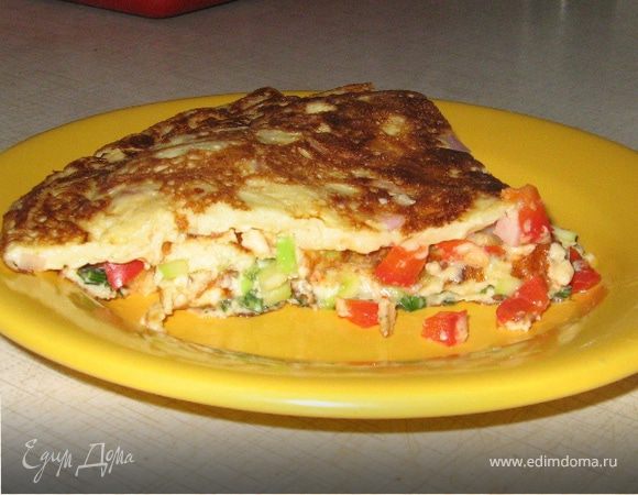 Трехслойный омлет