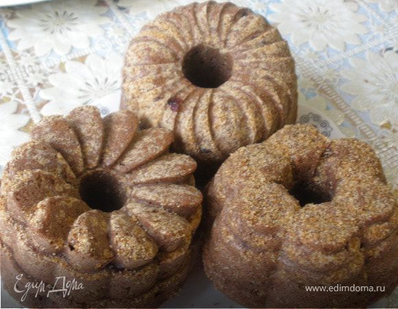 Шоколадные кексы с вишнями Шоколадные кексы с вишнями