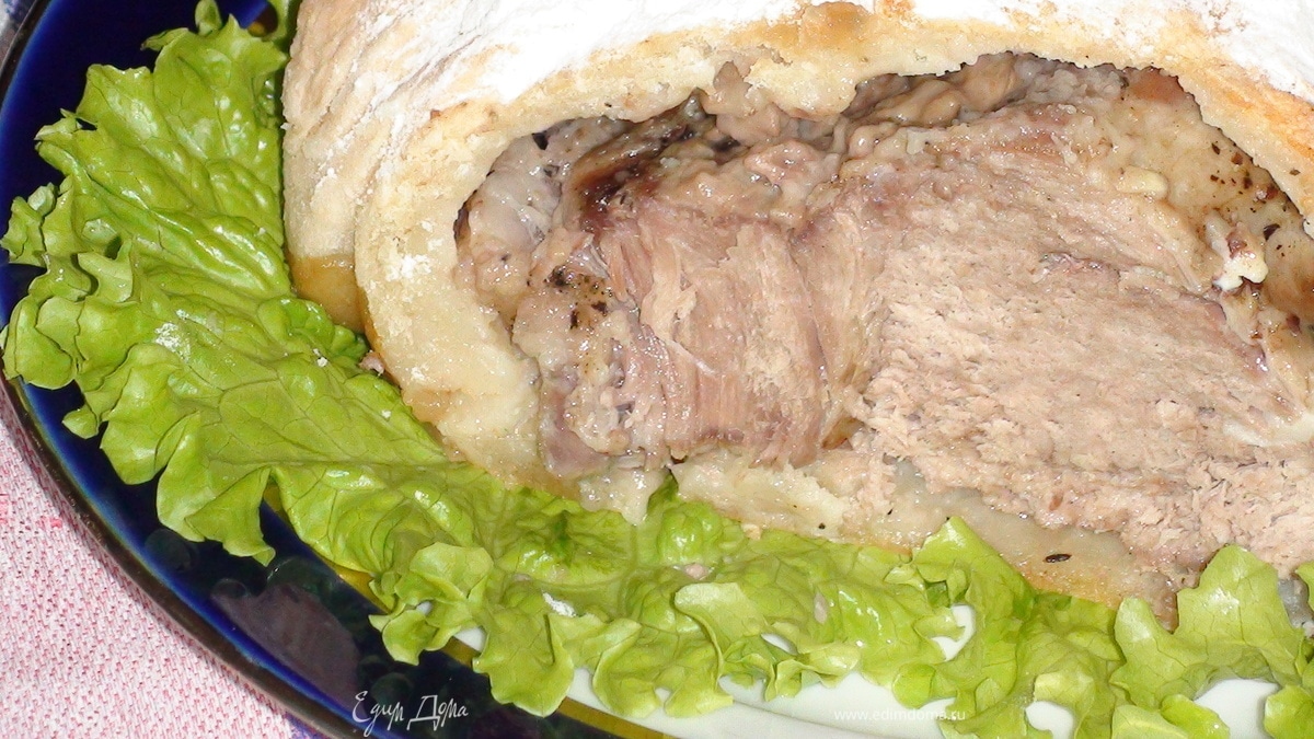 Буженина (запечённая в тесте).