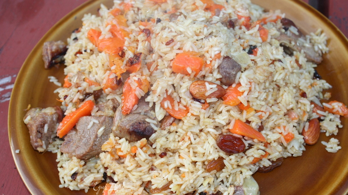 Плов на даче ))