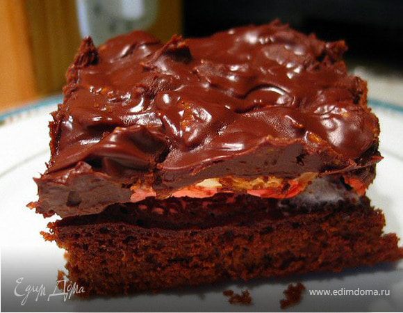 Брауни с зефиром Брауни с зефиром