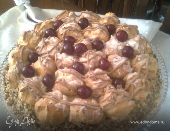 Торт для любителей профитролей