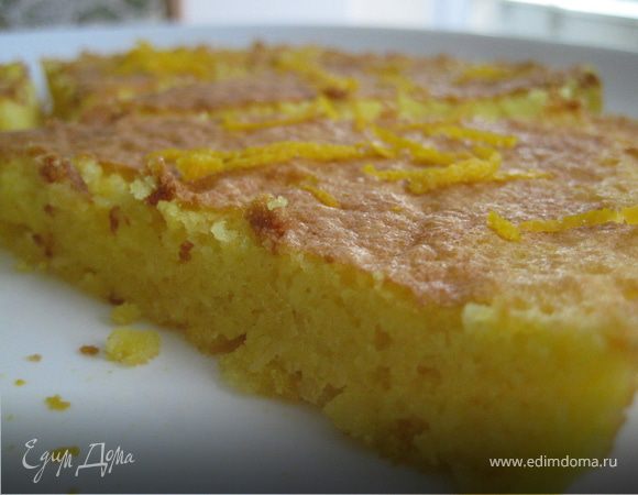 Апельсиново-миндальный бисквит