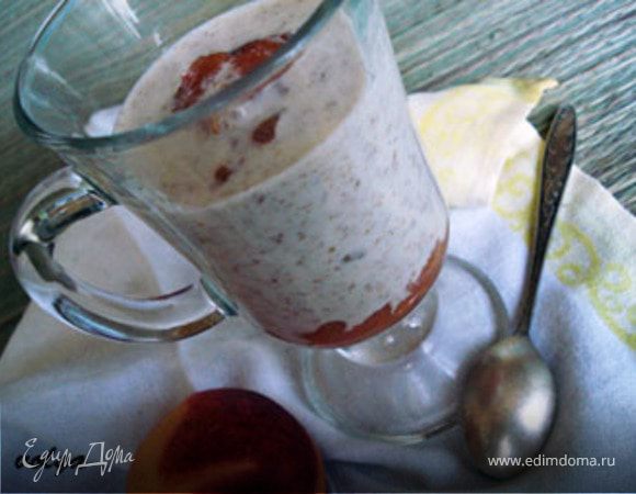 Смузи на кефире с нектарином