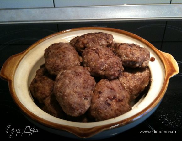 Котлетки из дикого кабана Котлетки из дикого кабана