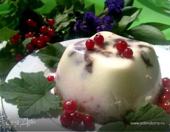 Бланманже творожное слоеное Бланманже творожное слоеное