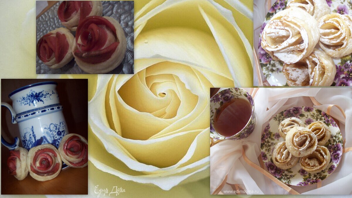 Розочки. Для мальчиков к пиву - для девочек к чаю