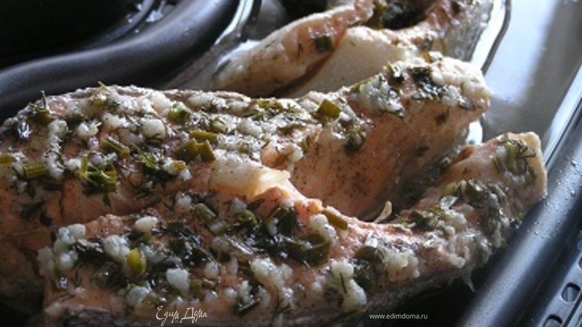 Форель на пару