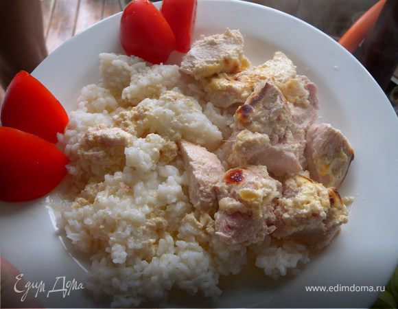 Курочка в йогурте