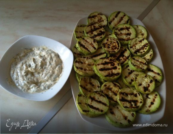 "Скоростные" кабачки гриль