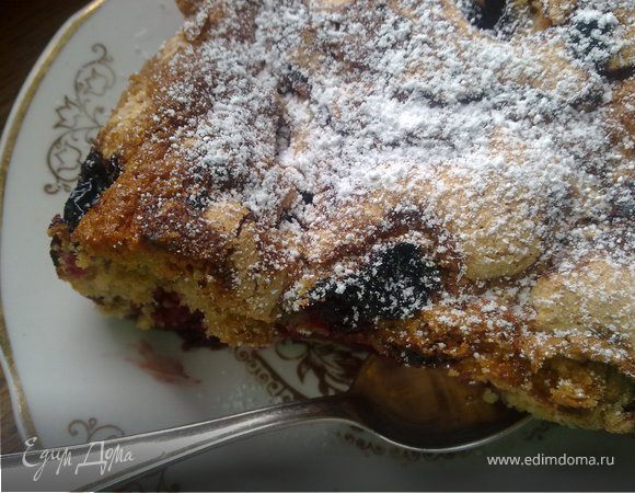 Вишневая шарлотка Вишневая шарлотка