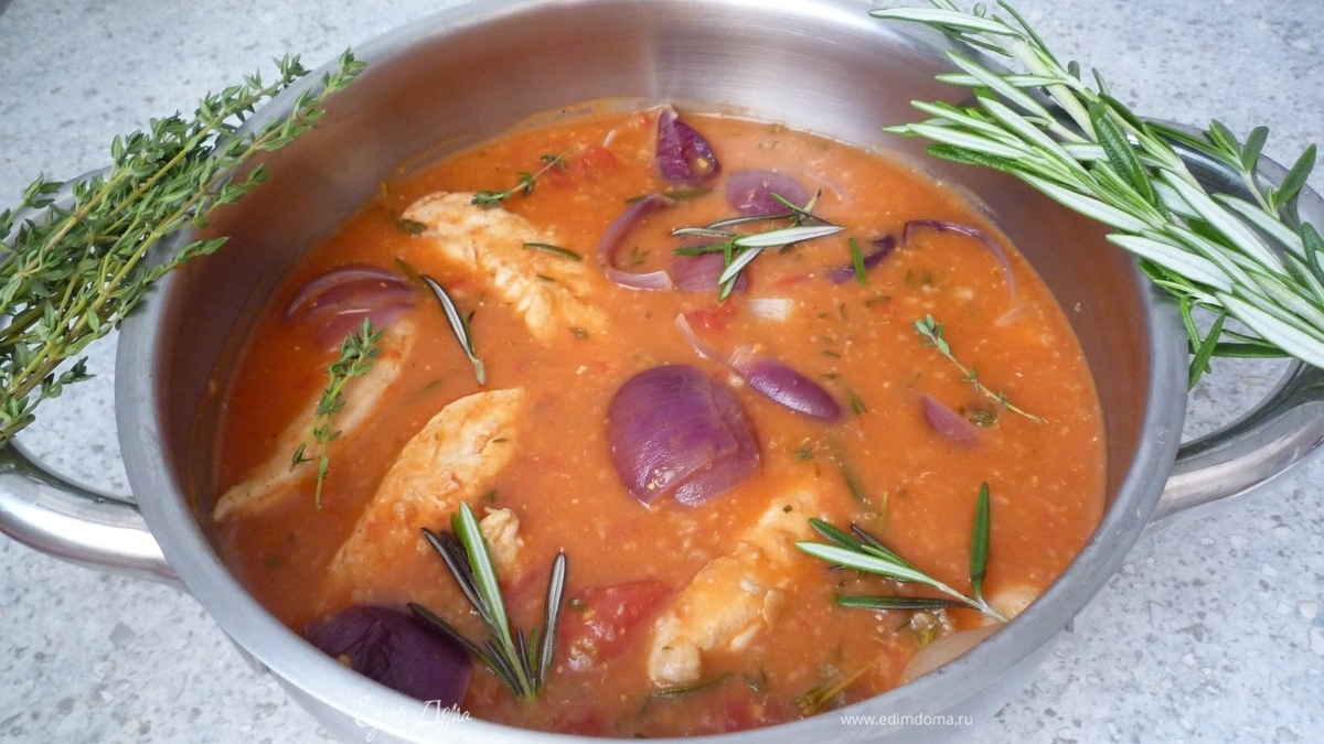 Пряный куриный гуляш