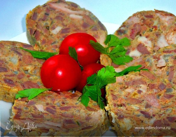 Колбаска из куриных потрошков и не только.