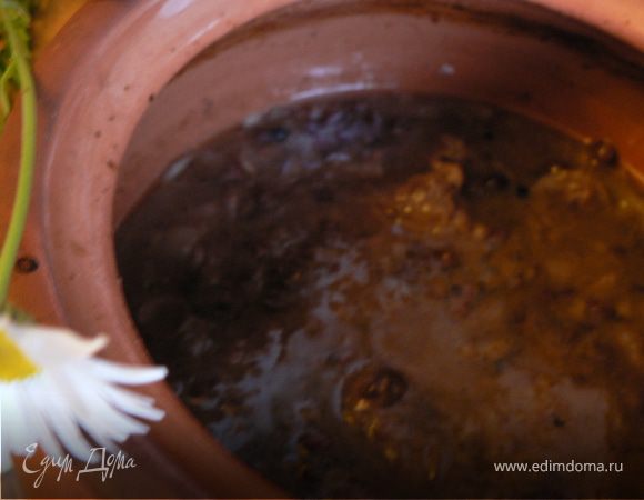 Говядина с брусникой