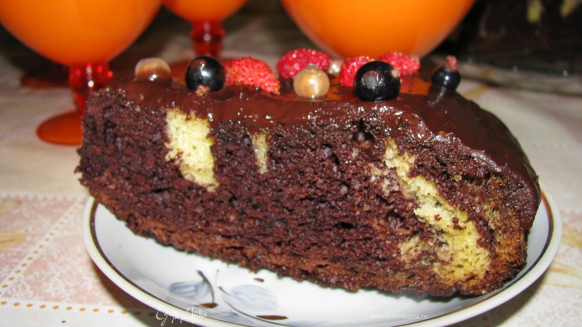 Торт "Зебра"