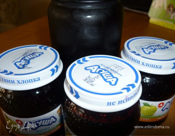 Черничный джем. Черничный джем.
