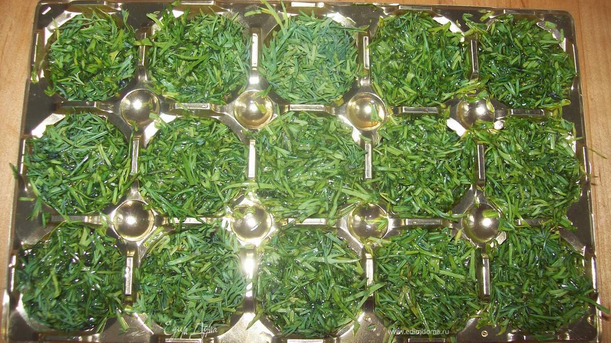 Сохраняем зелень..... до зимы